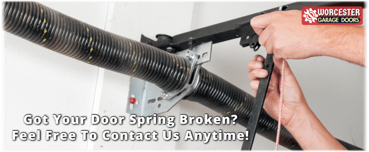Broken Garage Door Spring Worcester