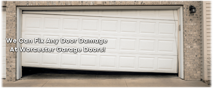 Garage Door Off Track In Worcester